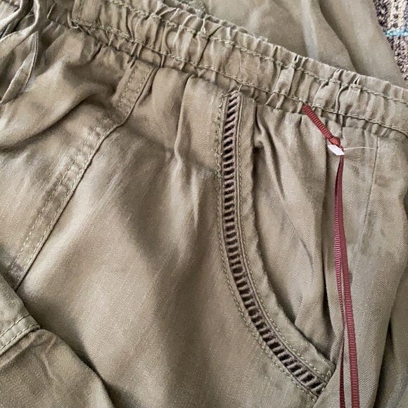 Knox Rose Olive Cargo Jogger Pants L - Picture 10 of 10
